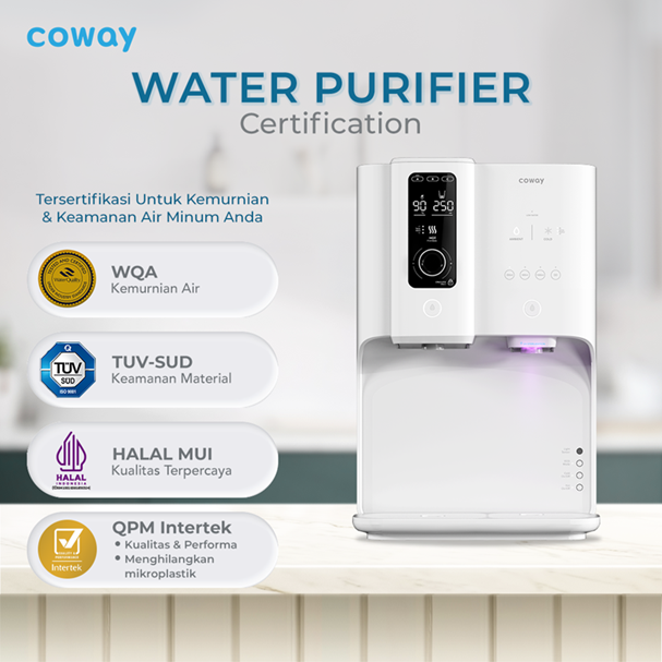 Sertifikasi Air Coway – Jaminan Air Minum yang Bersih & Sehat